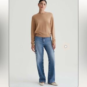 AG Gatina wide leg cargo pants size 26 NWT